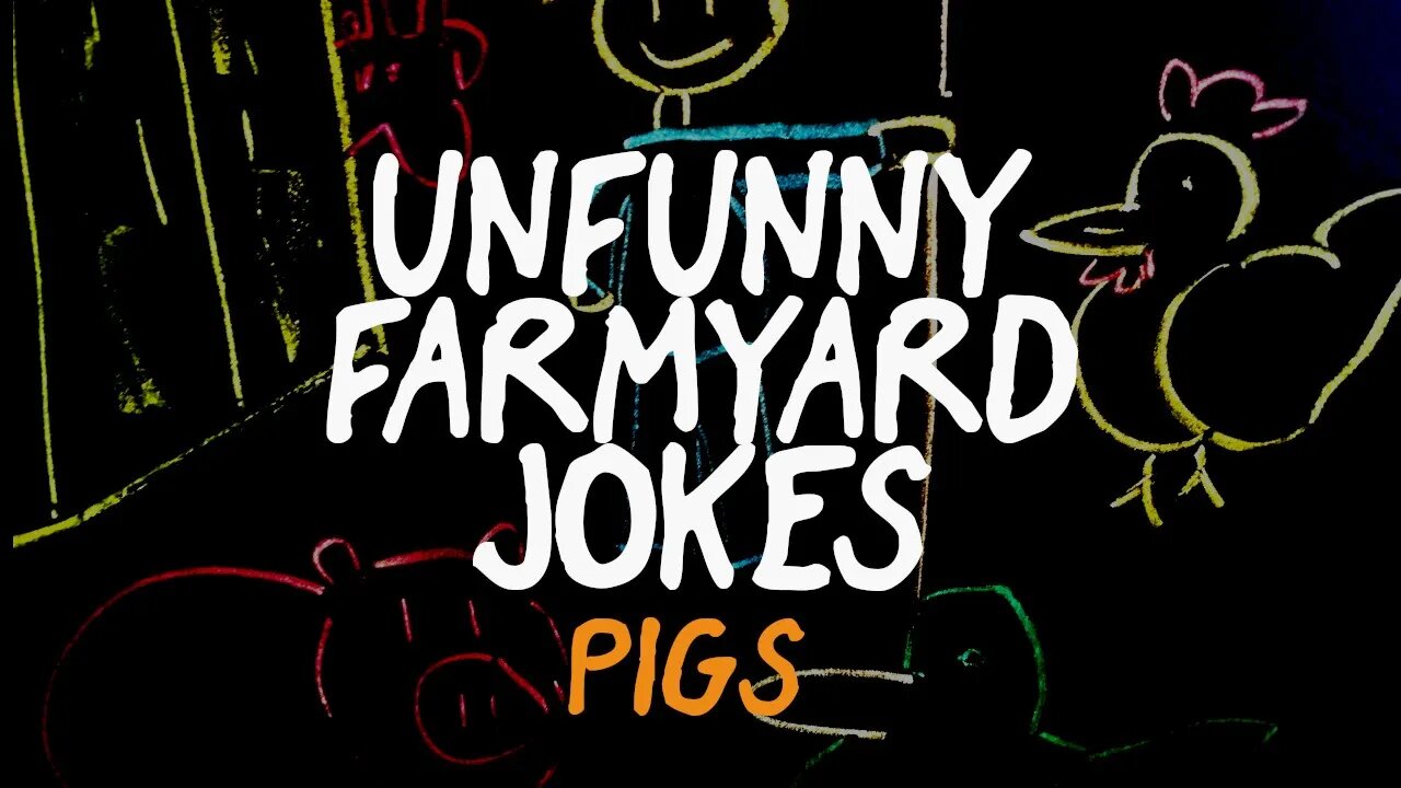 #shorts Unfunny Farmyard Jokes - Pigs 🐷