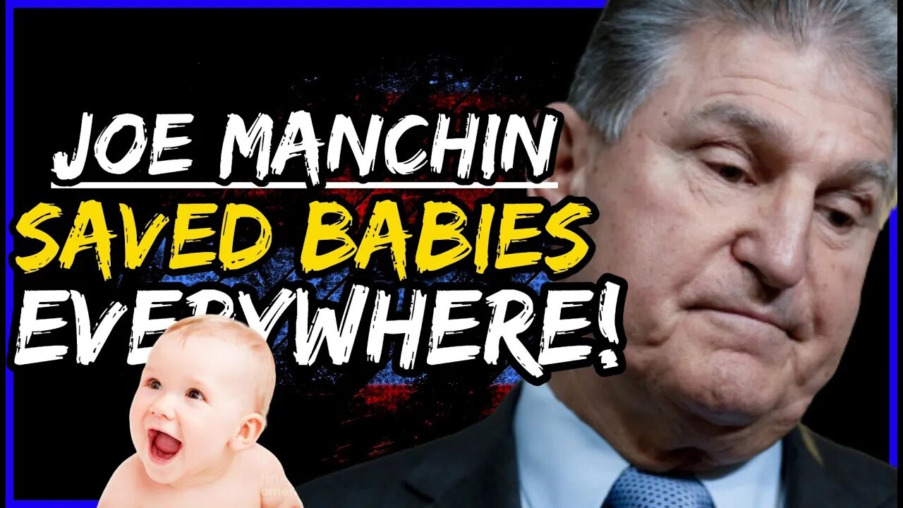 Joe Manchin is Helping SAVE AMERICA as The Senate Votes 49-51 To Prevent Abortion Being Codified