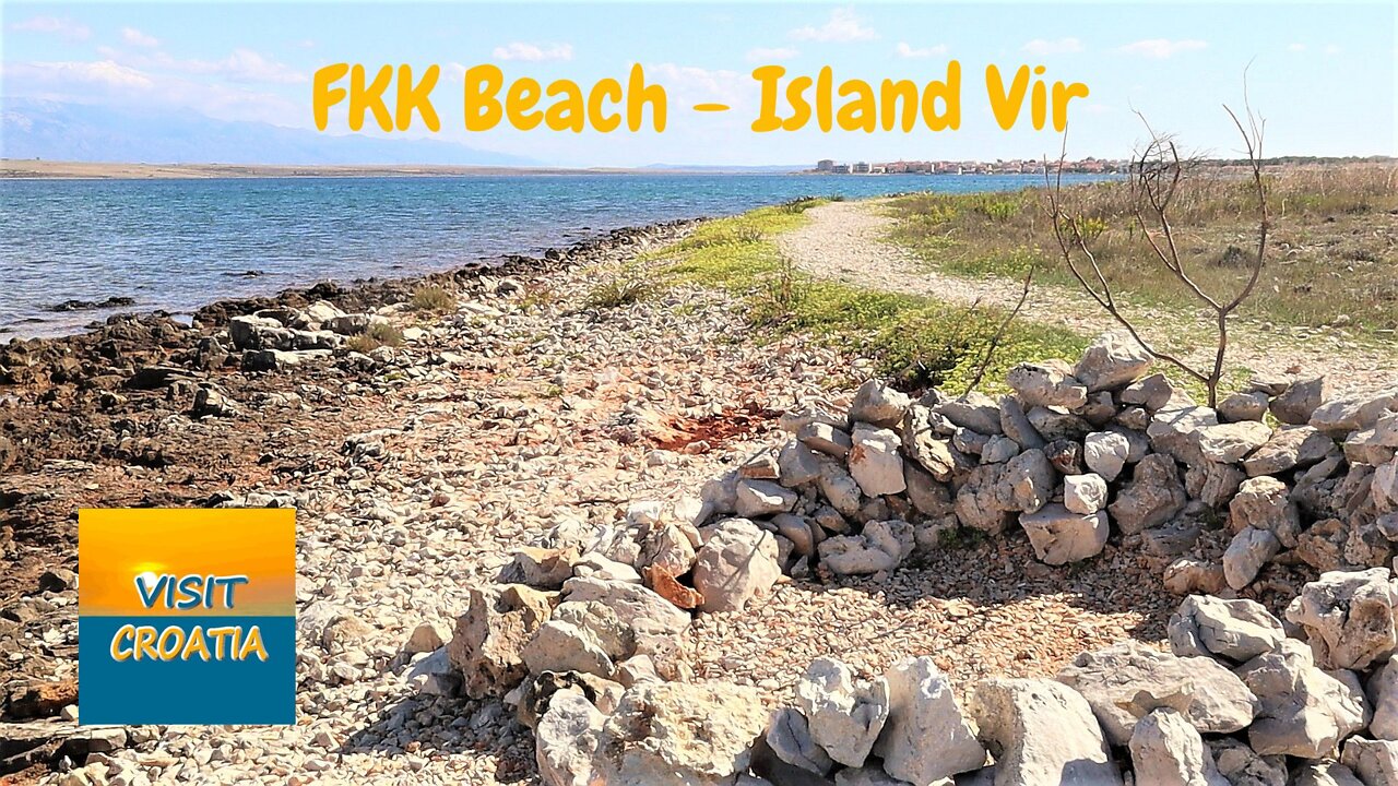 FKK Beach On The Island Vir In Croatia