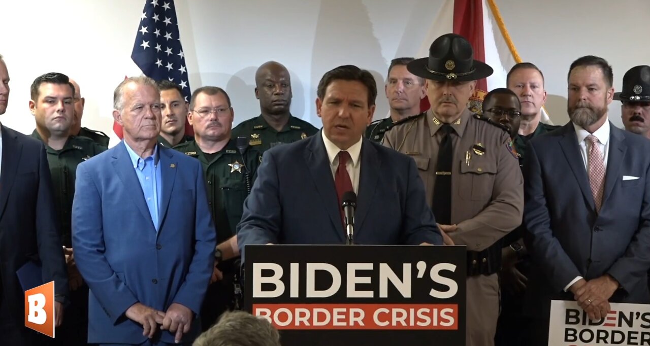 RIGHT NOW: DeSantis Addressing “Biden’s Border Crisis”…