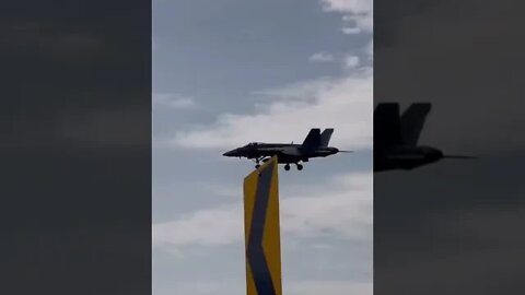 F-18 Landing at Oceana 2022