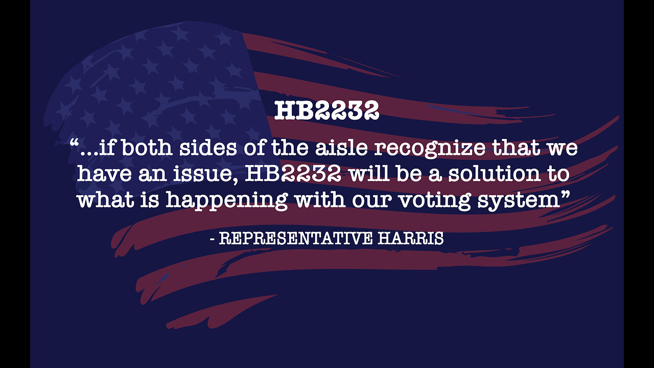 HB2232 - Representative Harris