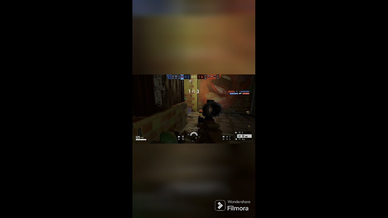 Love when people turn off there brains when its a 1v4! #gaming #r6s