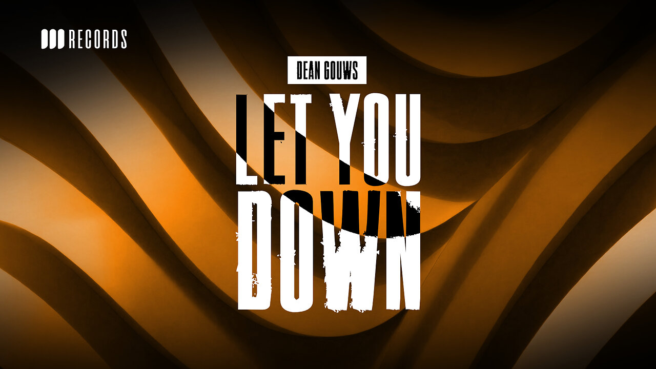 Dean Gouws - Let You Down (Original Mix) [MR030]