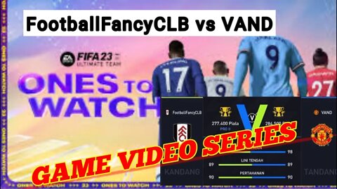 FIFA 23 Mobile _ full match FootballFancyCLB vs VAND #fifa23