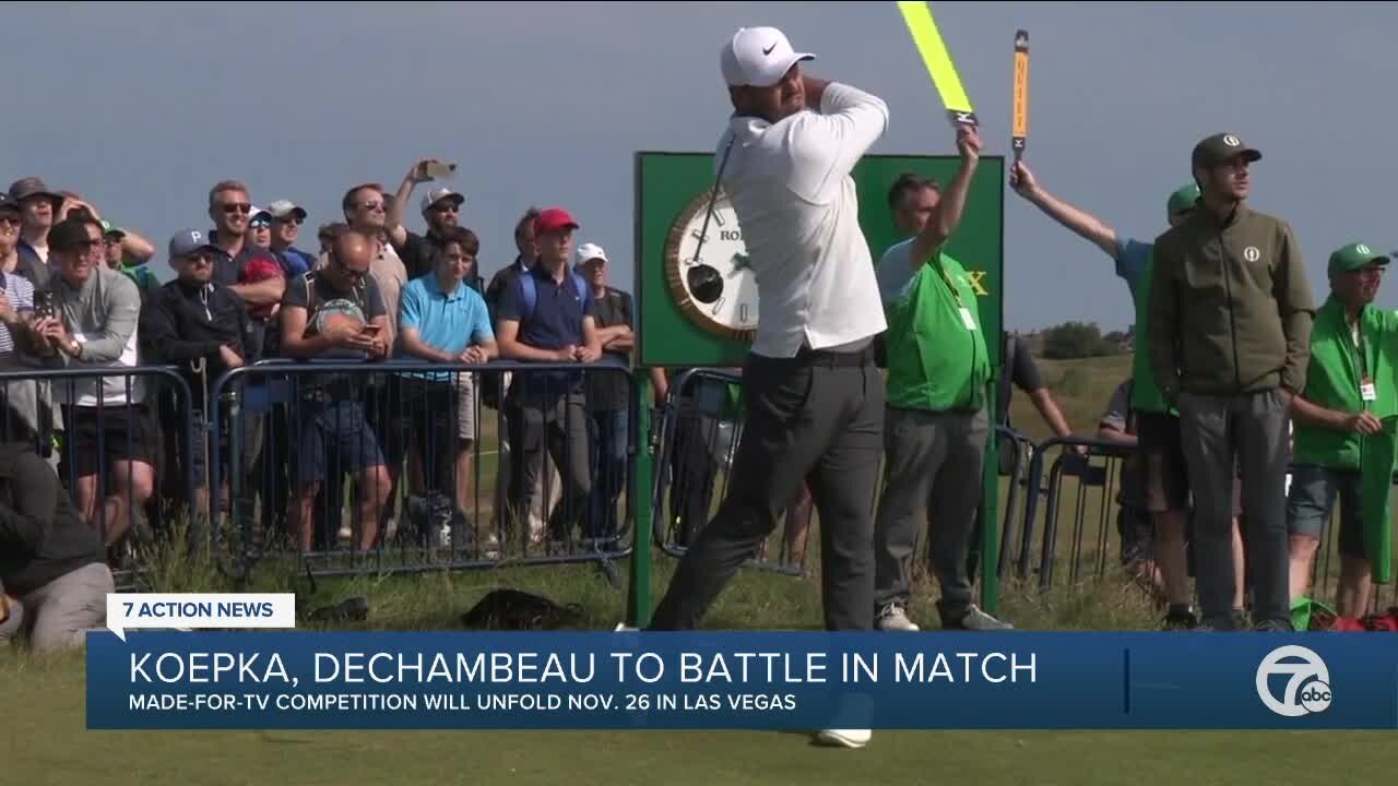 Brooks Koepka, Bryson DeChambeau to battle in made-for-TV match