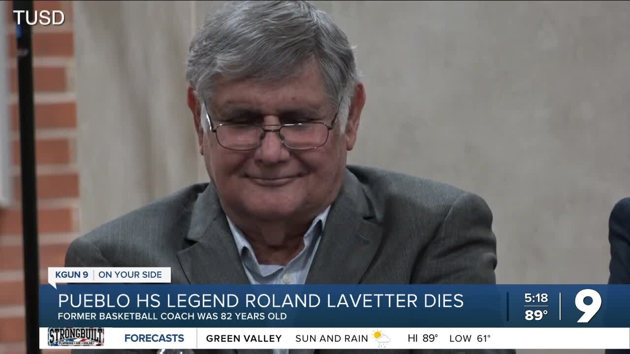 Legendary Pueblo HS basketball coach Roland Lavetter dies at 82