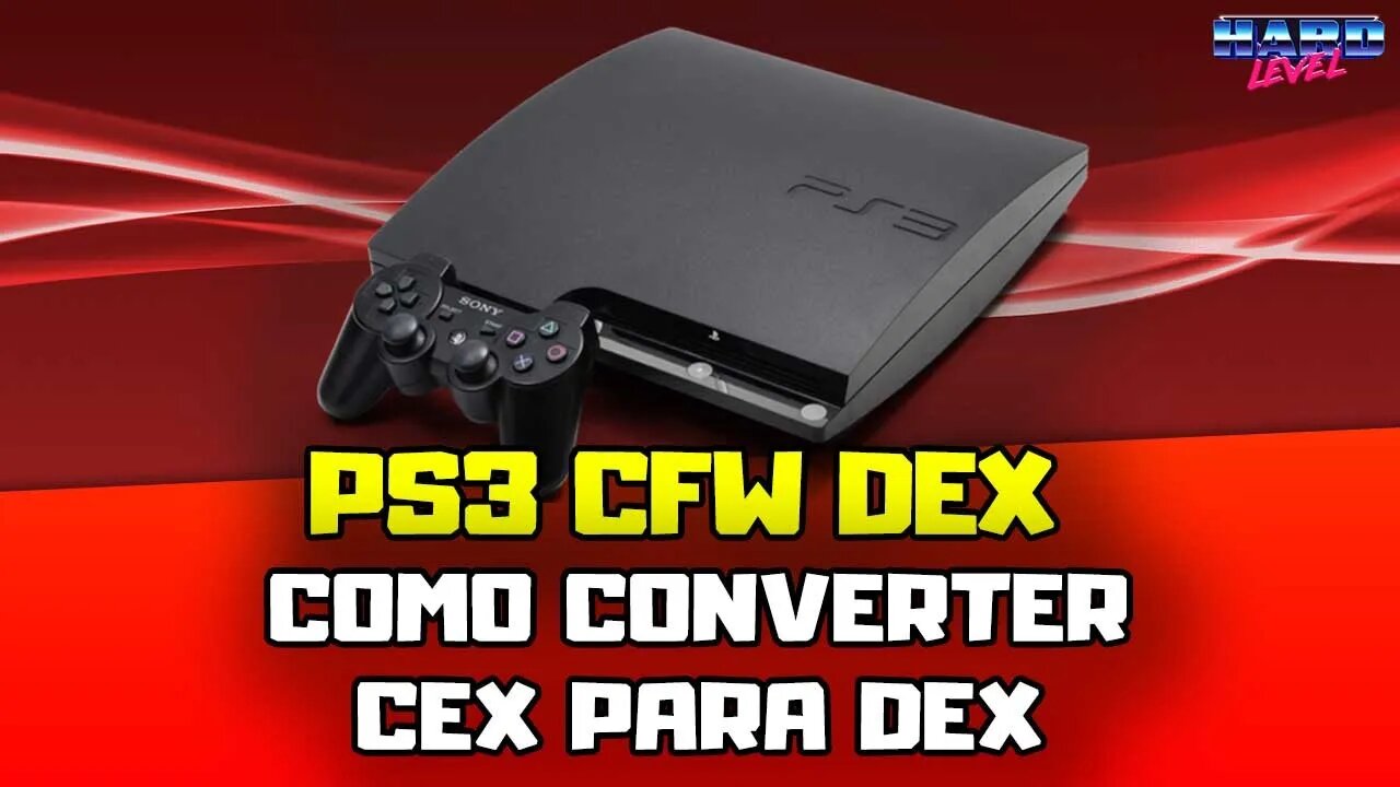 TUTORIAL PS3 - COMO CONVERTER CFW REBUG DE CEX PARA DEX!