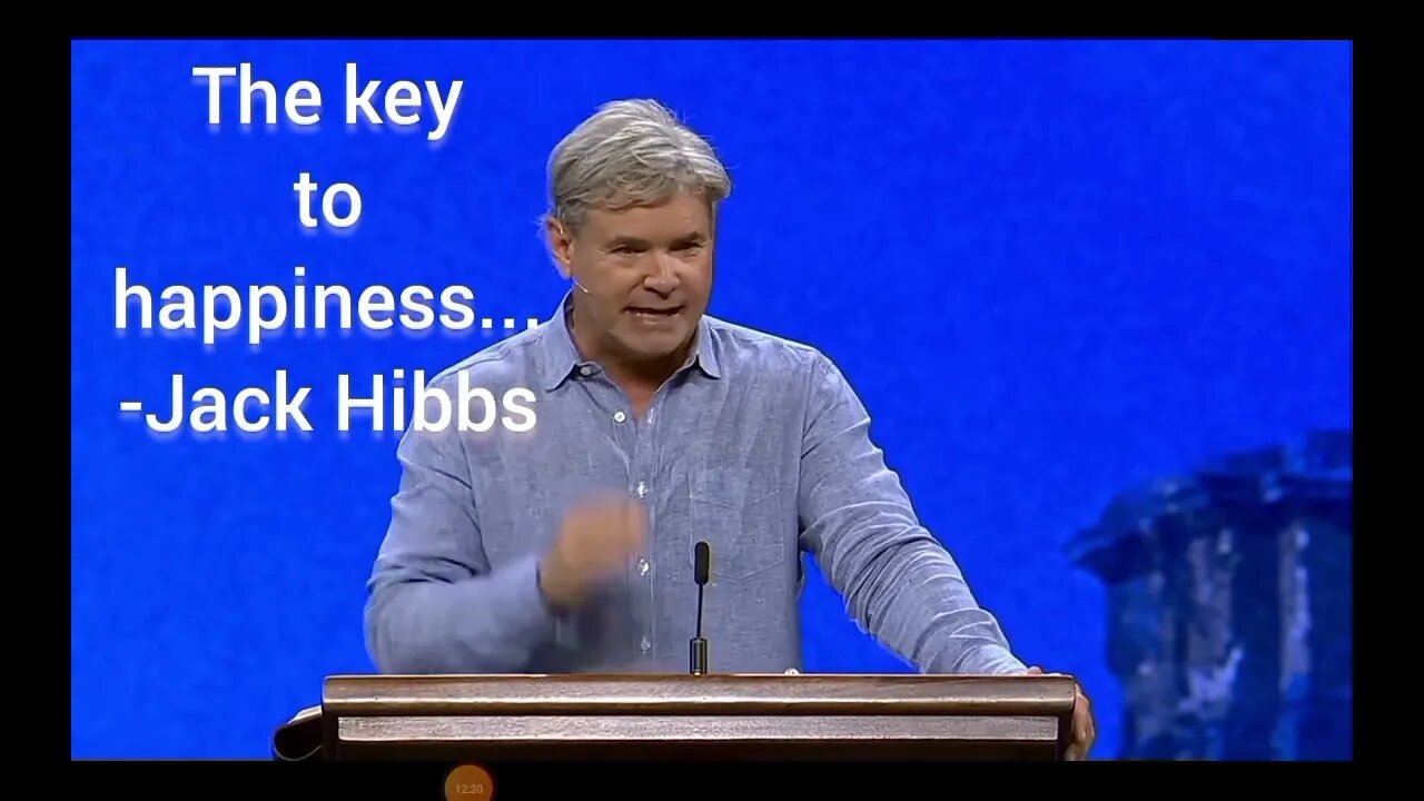 The key to Happiness with Jack Hibbs