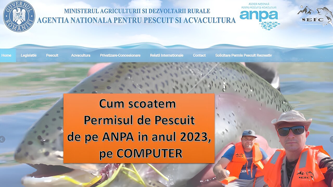 Cum scoatem permis pescuit pe un computer