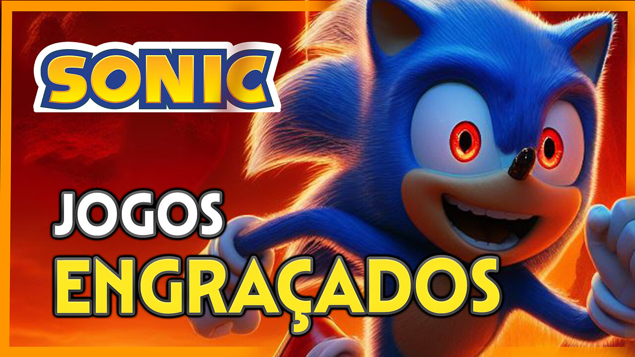 Os 6 ENGRAÇADOS JOGOS do SONIC