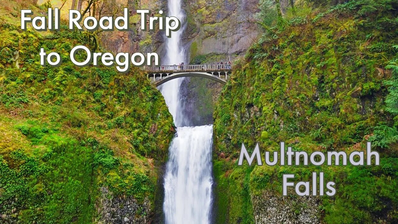 Fall Road Trip to Oregon | Multnomah Falls | Vista House | Horsetail Falls