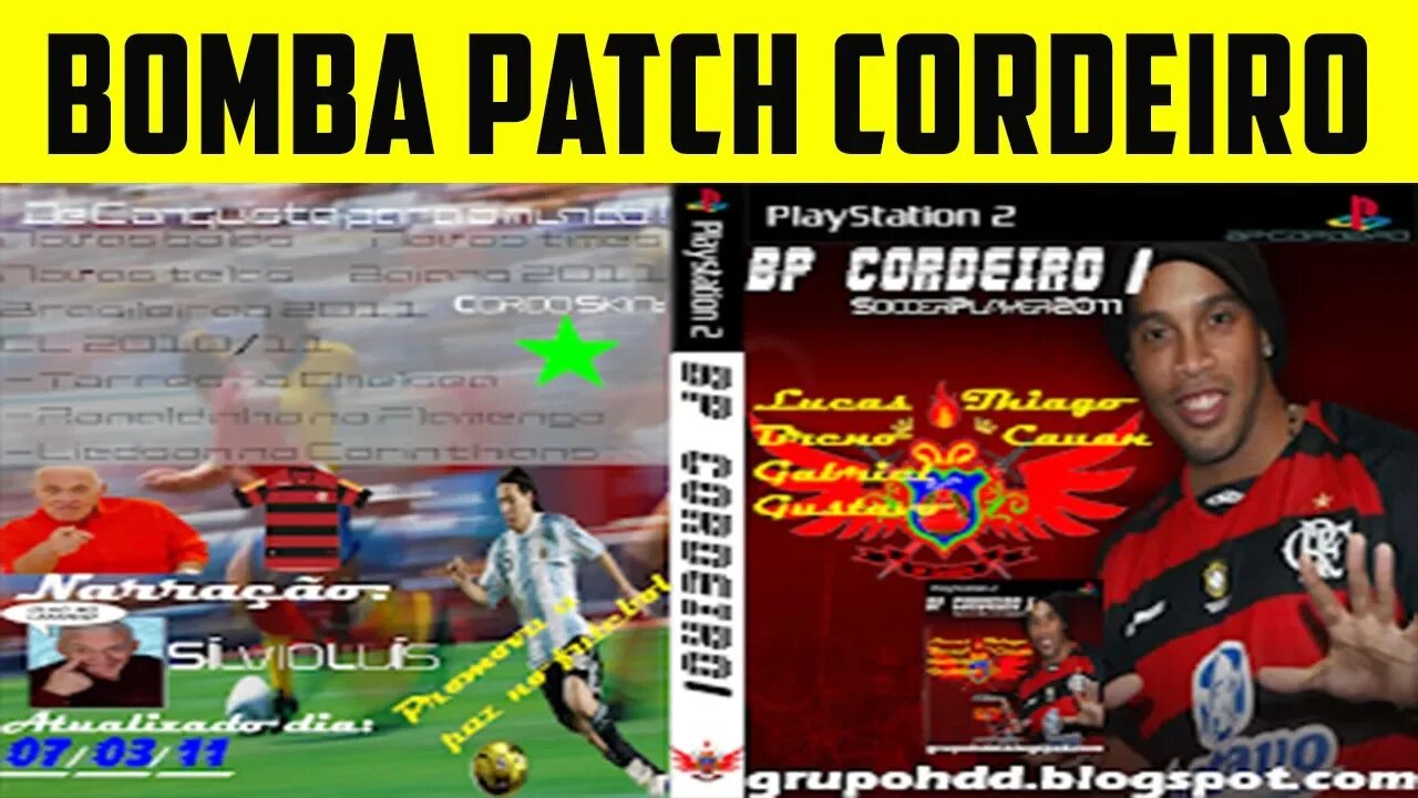 BOMBA PATCH CORDEIRO