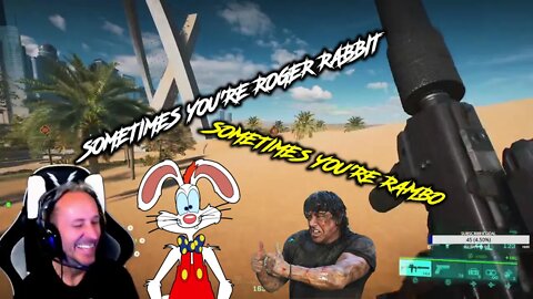 Battlefield 2042 Rambo or Roger Rabbit