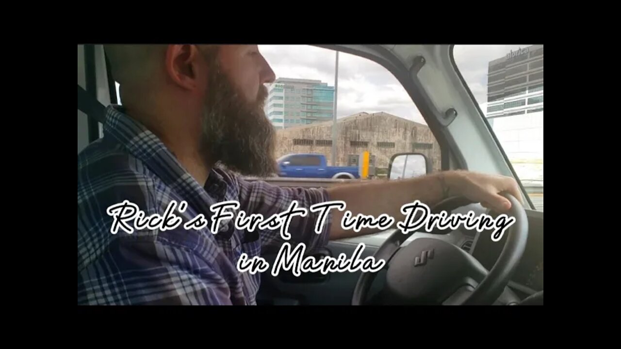 Rick's First Time Driving in Manila|Stressed Asf!