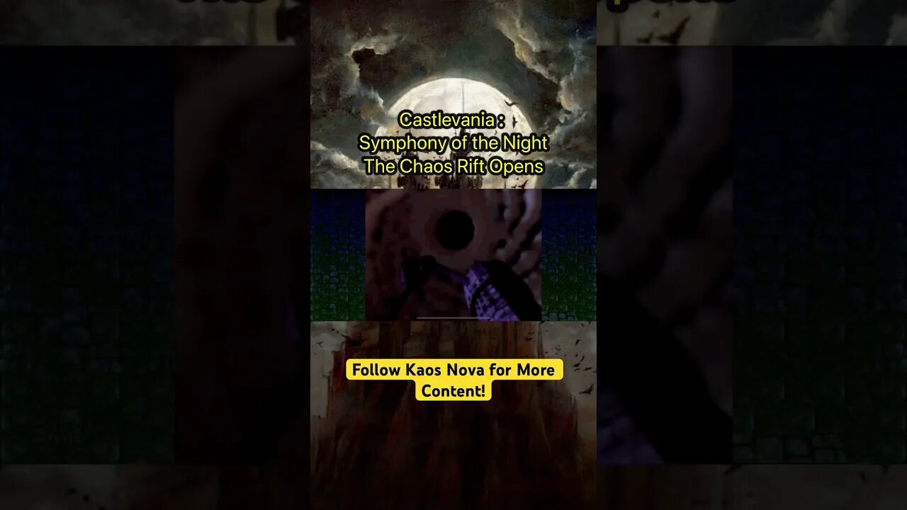 Castlevania : Symphony of the Night - The Chaos Rift Opens #alitaarmy #castlevaniarequiem