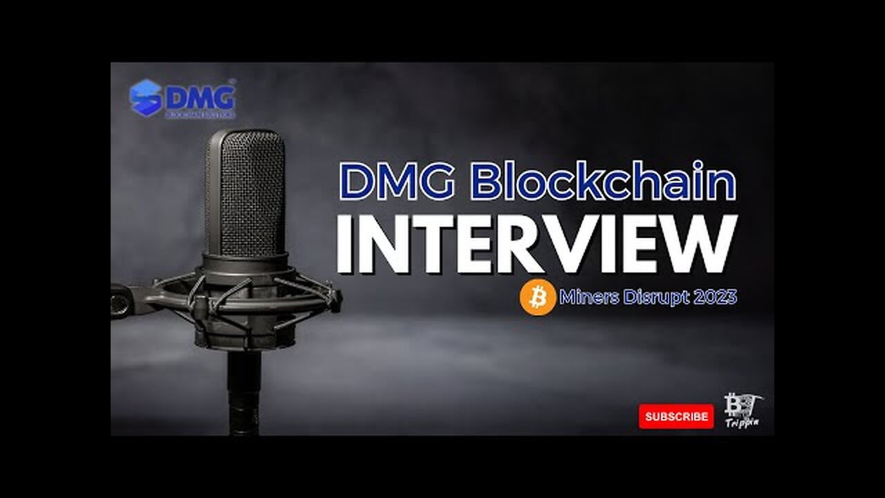 DMG Blockchain Interview @ Miners Disrupt 2023