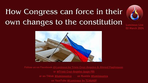 How Congress can force changes in the constitution