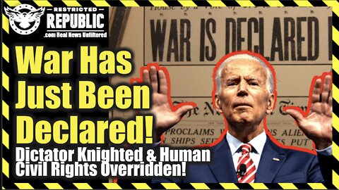 WAR WAS JUST DECLARED! Trudeau Dubs Himself King, Overrides Human Civil Rights & America’s Next!