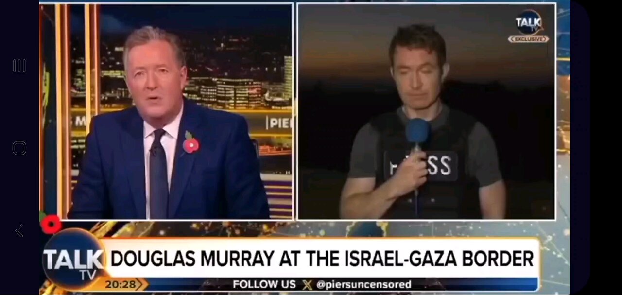Douglas Murray Schools Piers Morgan on Gaza