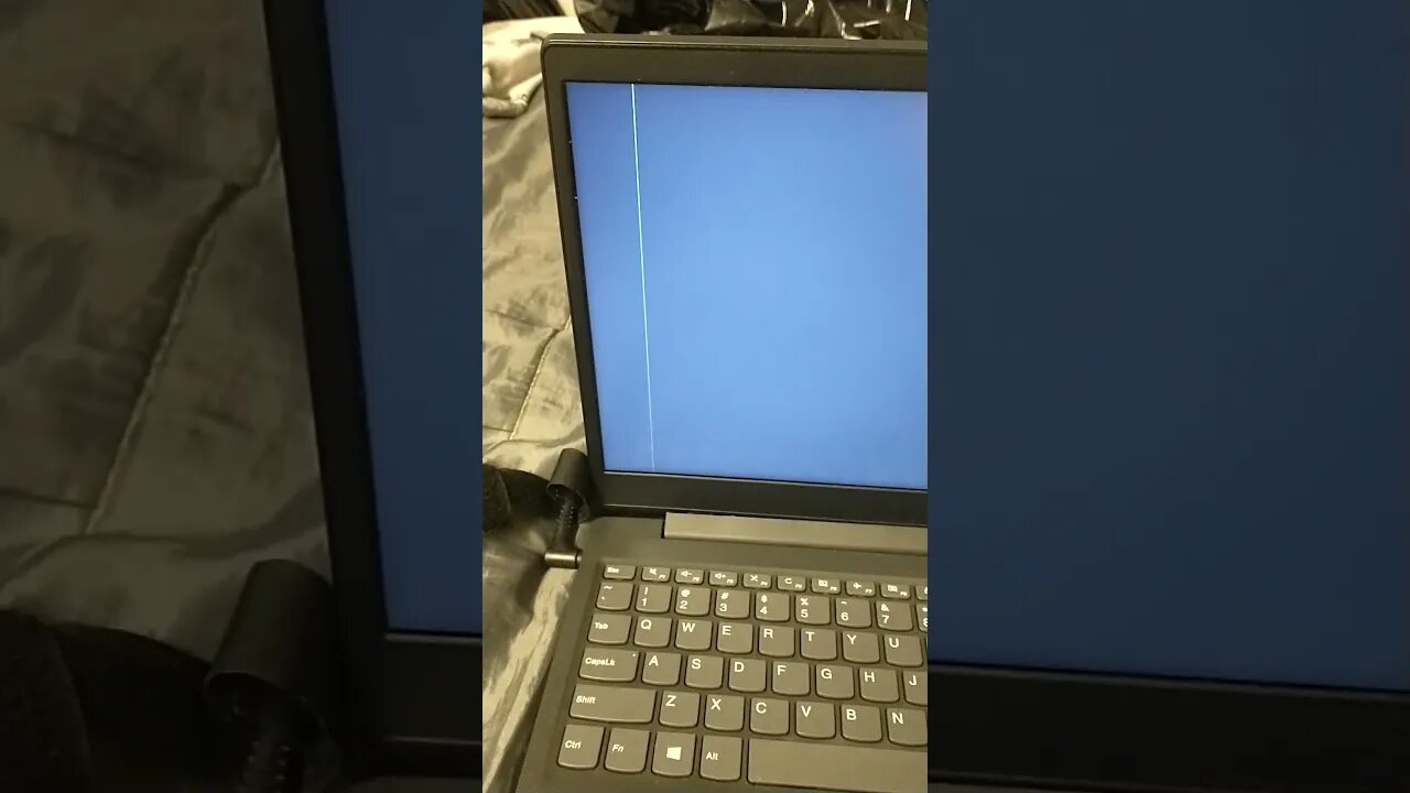 Line through my laptop 01/08/2022