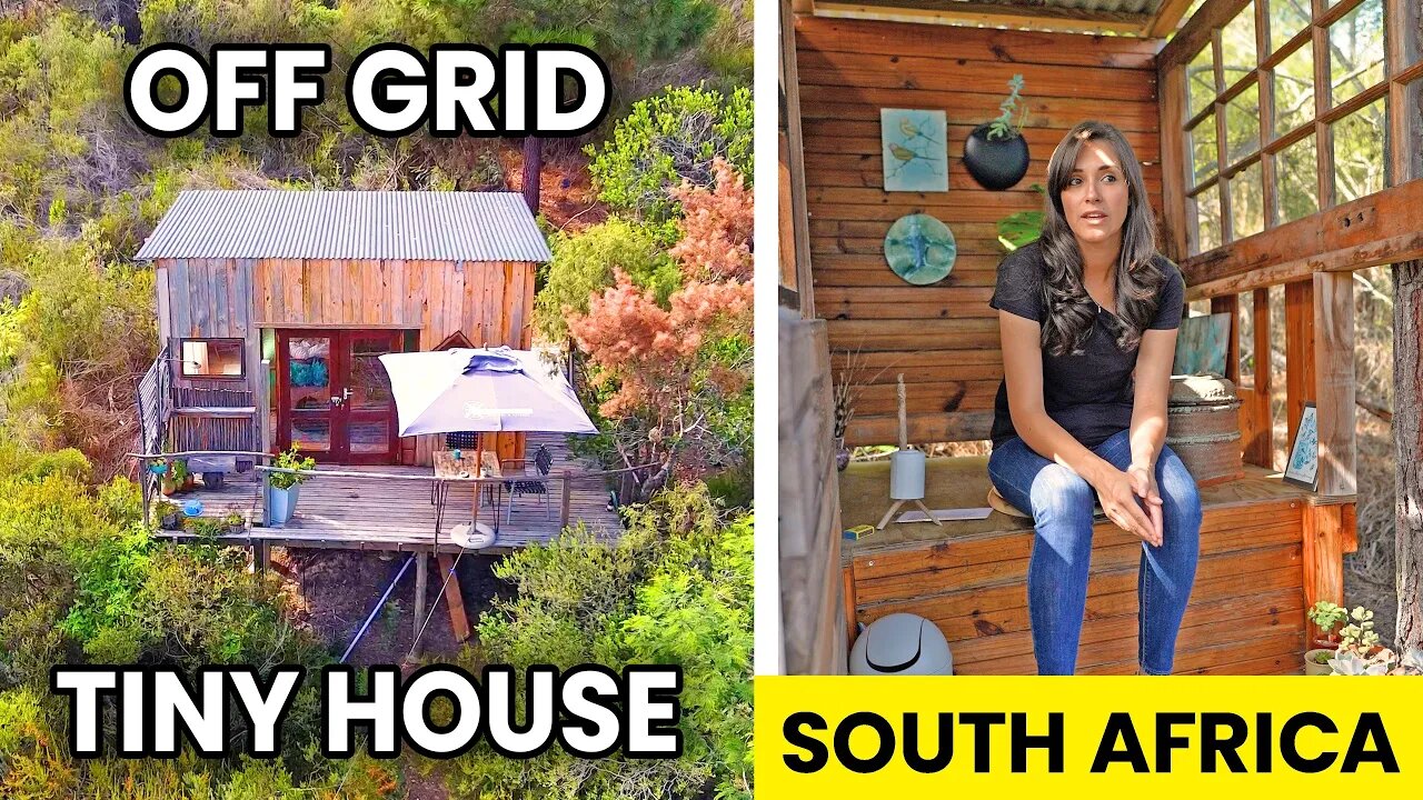 Off Grid Tiny House in Wilderness with Composting Toilet | South Africa | Garden Route | Outeniqua