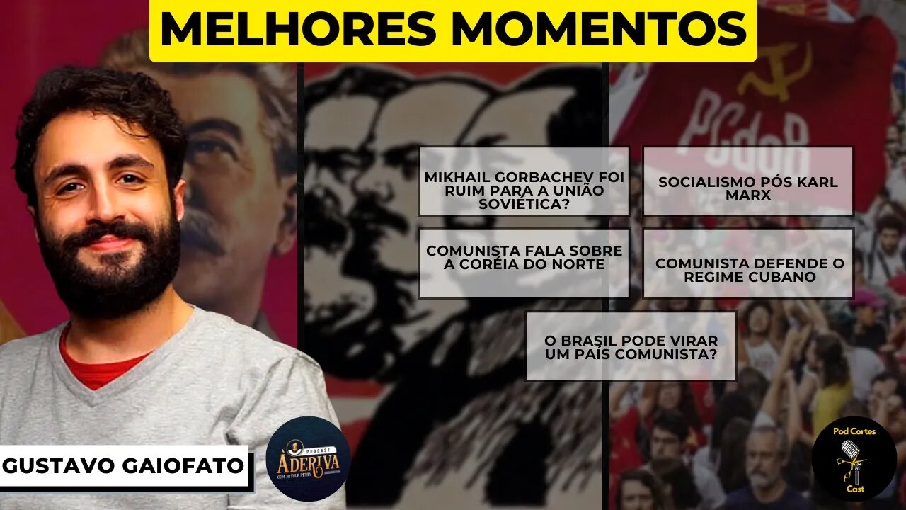 MELHORES MOMENTOS GUSTAVO GAIOFATO - À Deriva Podcast