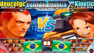 NeoGeo Battle Coliseum (deucefgc Vs. Kinetic) [Brazil Vs. Brazil]