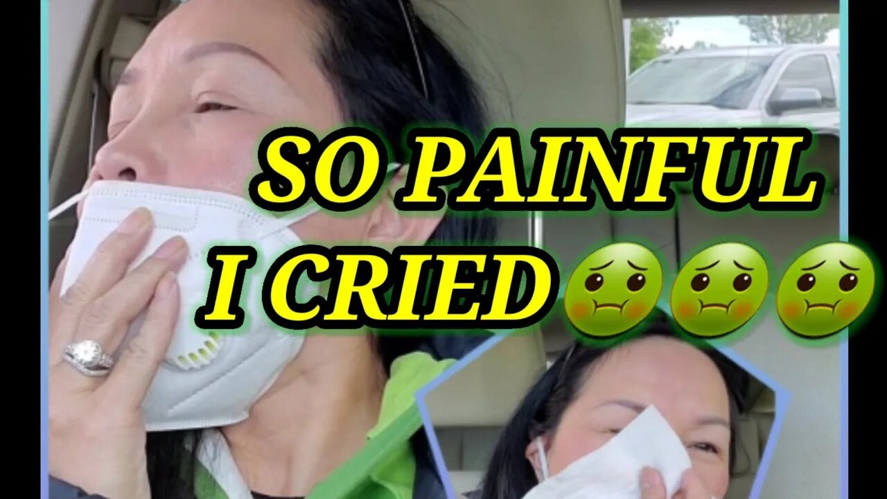 MY SECOND COVID-19 SWAB TEST EXPERIENCE/ SO PAINFUL I CRIED!