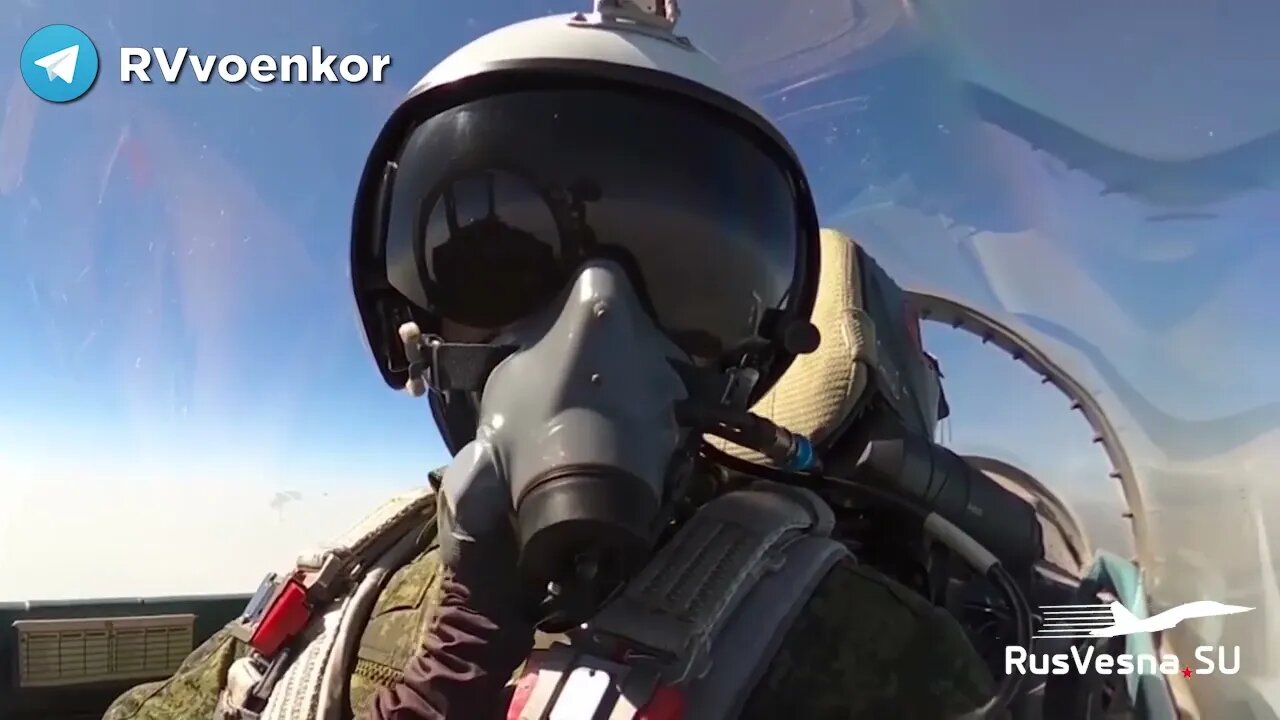 Russian Su-35 Fighters Unleash The Power Of Missiles On Ukrainian Manpower & Military Equipment