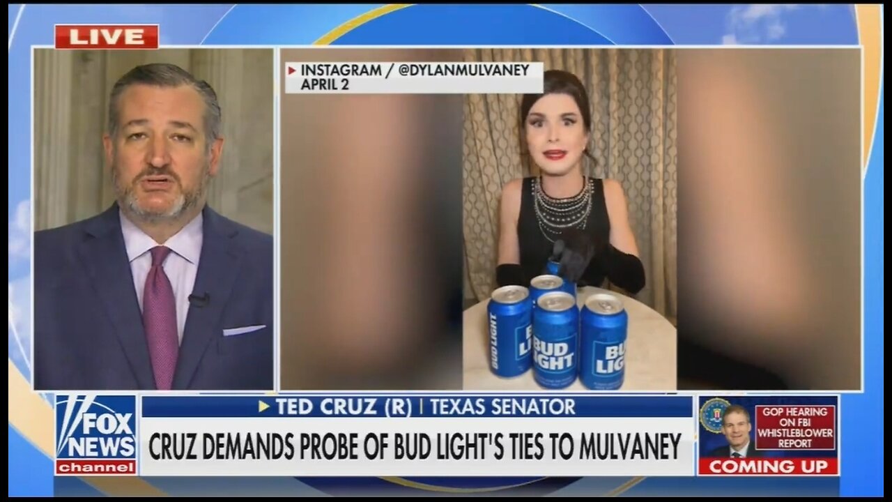 Sen Ted Cruz: Bud Light Was Targeting To Children