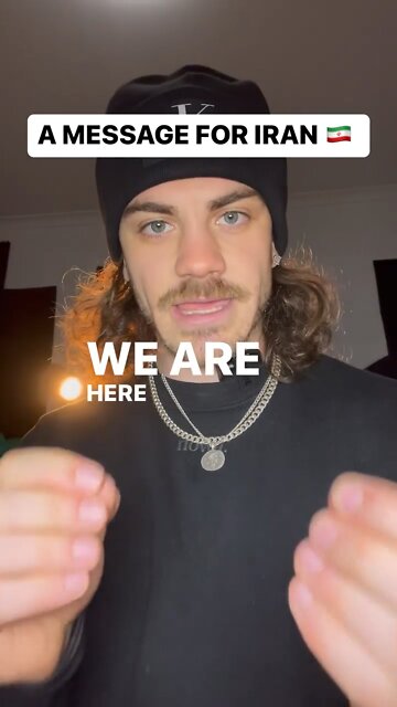 A MESSAGE FOR IRAN 🇮🇷 ❤️