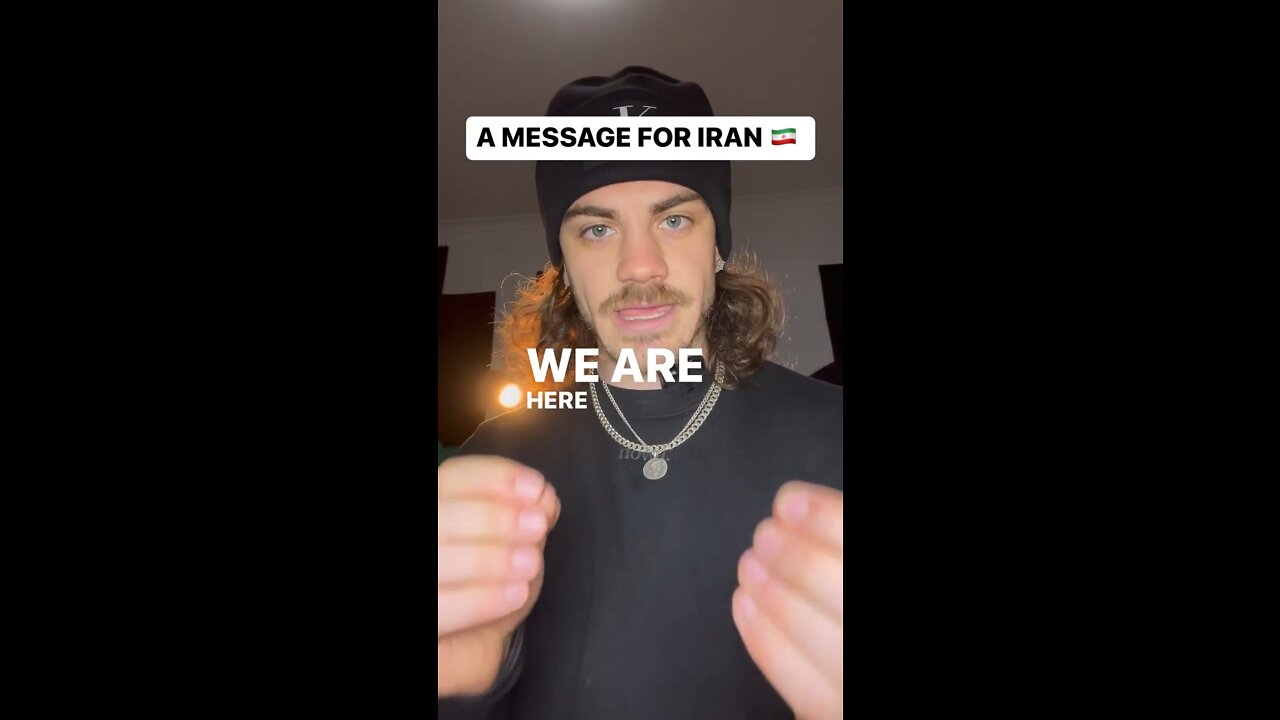 A MESSAGE FOR IRAN 🇮🇷 ❤️