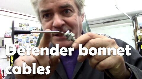 Defender bonnet cables. What can go wrong?