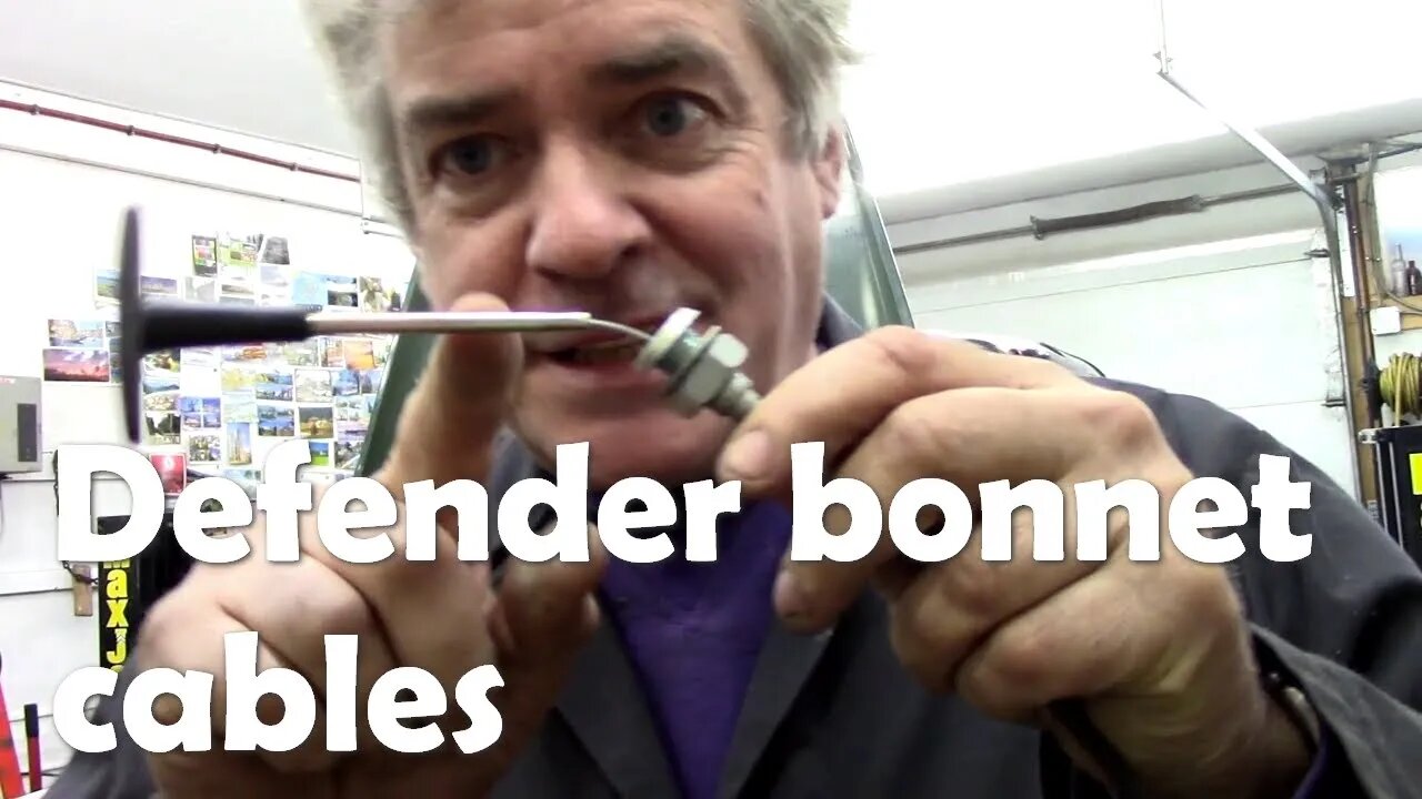 Defender bonnet cables. What can go wrong?