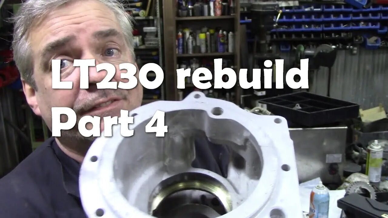 LT230 rebuild Part 4 Installing the differential