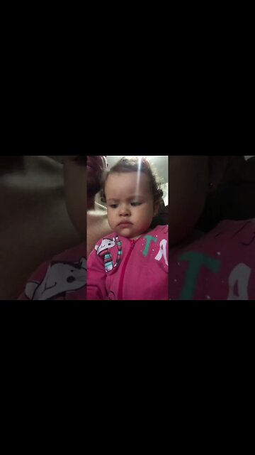 Minha Bebê Curtindo um FUNK [ Bum Bum Tam Tam ] com o meu titio #shorts #linda #bebe #viral