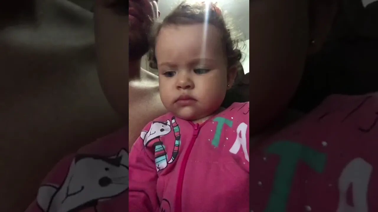 Minha Bebê Curtindo um FUNK [ Bum Bum Tam Tam ] com o meu titio #shorts #linda #bebe #viral