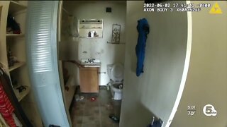 CMHA police body camera video shows man grab and fire officer's gun before being shot by officer