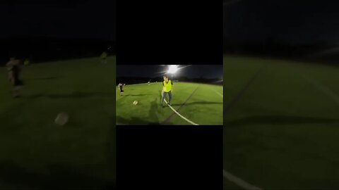 I ment to curl it | football pov | soccer eye view