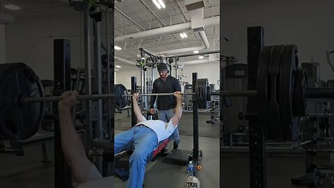 335lbs x 3 reps, 62 years old