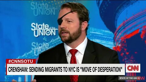 Dan Crenshaw tries to convince Jake Tapper that Republicans can have differing ideas - 8/23/22