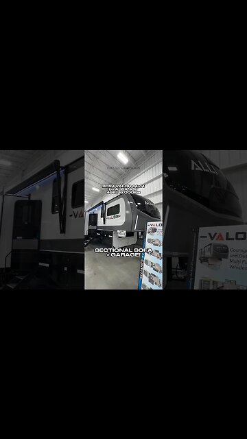 The living room in this fifth wheel 😮‍💨 2024 Alliance Valor 44v14 #rv