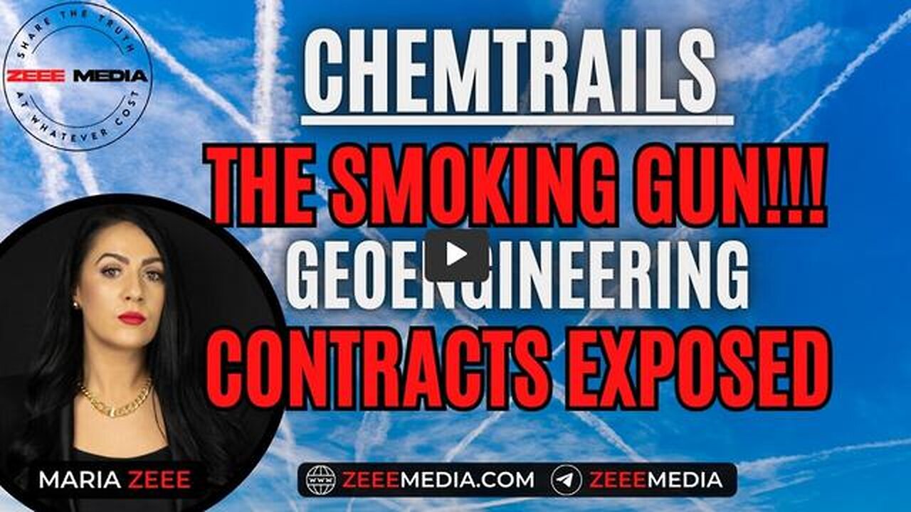 WORLD FIRST: CHEMTRAILS - THE SMOKING GUN!!! GEOENGINEERING CONTRACTS EXPOSED! - TRUMP NEWS