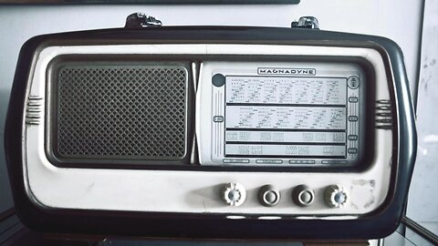 Radio sounds - B&W pattern