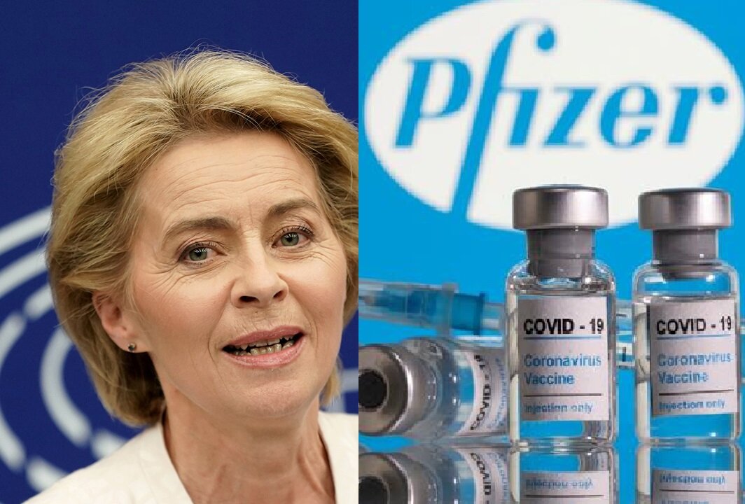 4,5 miliarda dawek szprycy, czyli PRZYJAŹŃ von der Leyen z prezesem Pfizera!