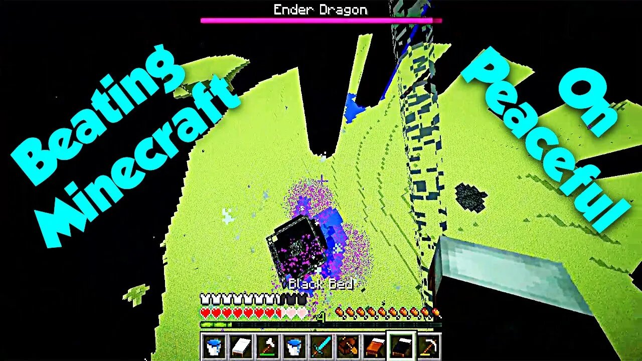 Beating Minecraft On Peaceful