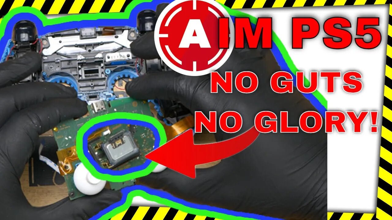 This AIM Has No Guts! - AIM PS5 Controller USB C Repair