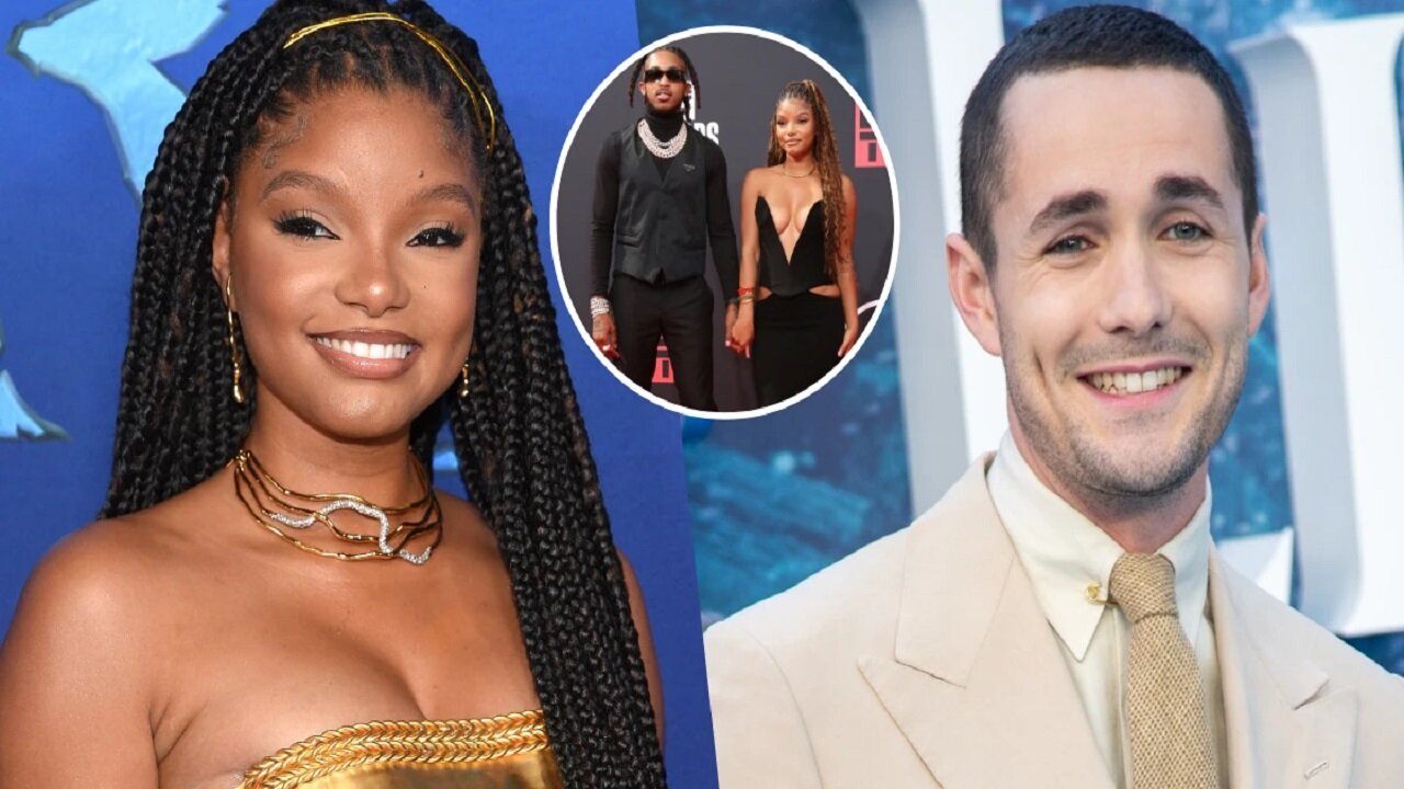 Black Women Want Little Mermaid Star Halle Bailey To Dump Her Black Boyfriend For White Co-Star!