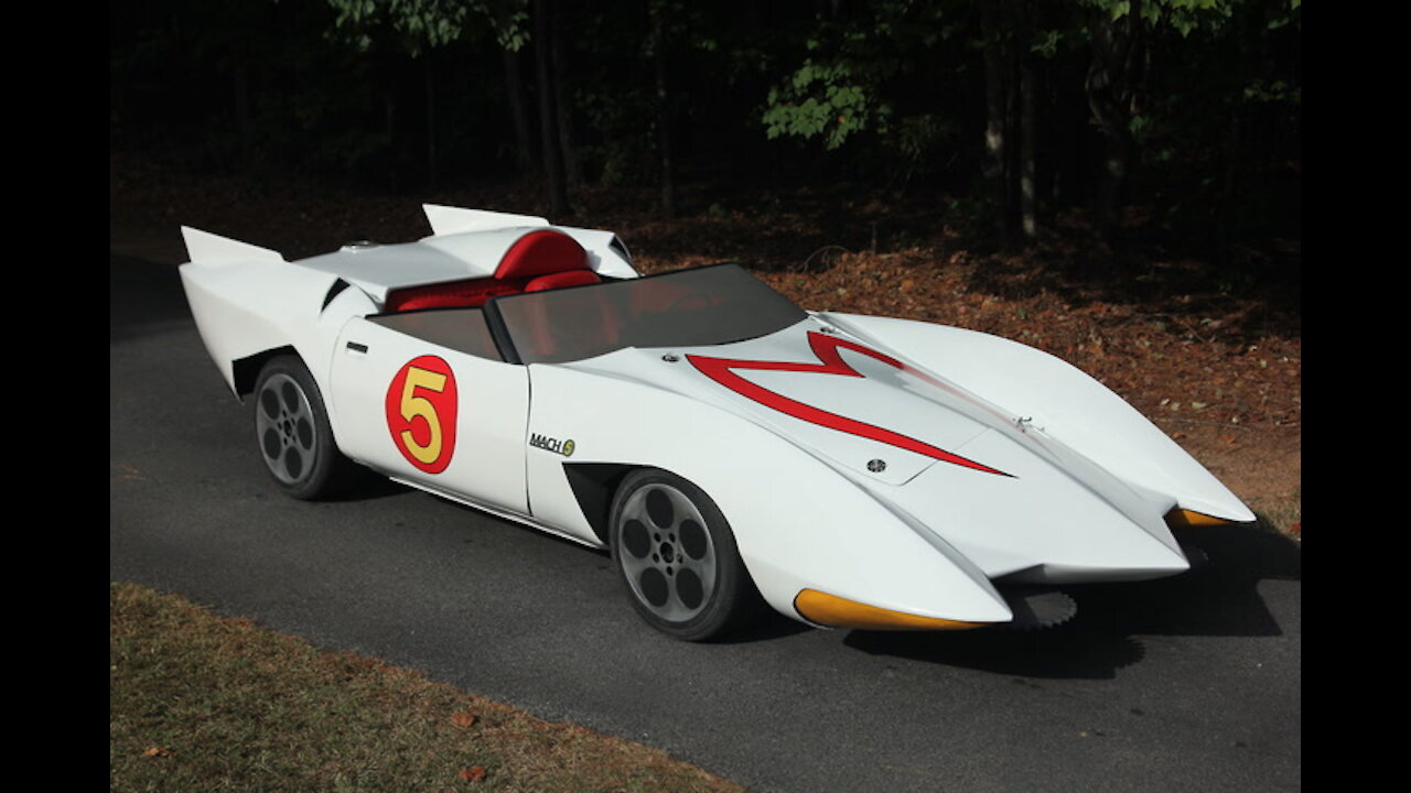 Cartoon Junkie Builds Mach 5 From Speed Racer: RIDICULOUS RIDES